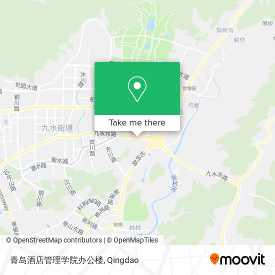 青岛酒店管理学院办公楼 map