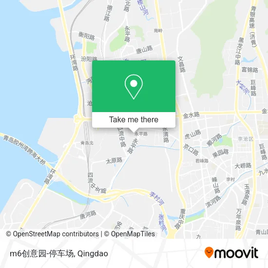 m6创意园-停车场 map