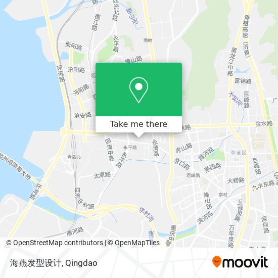 海燕发型设计 map