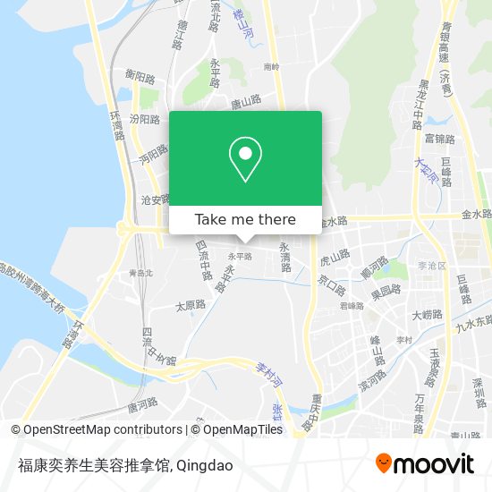 福康奕养生美容推拿馆 map