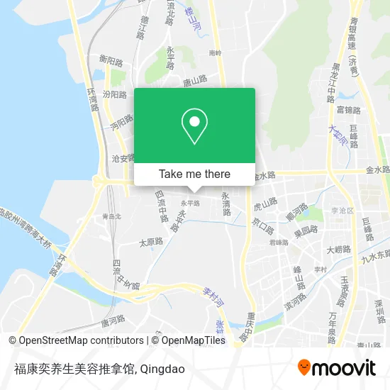 福康奕养生美容推拿馆 map