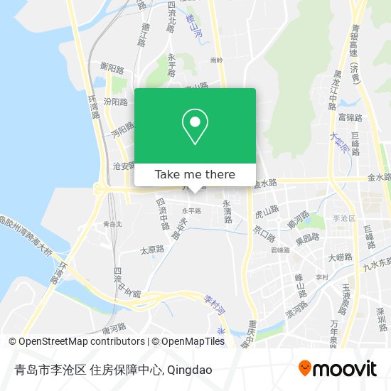 青岛市李沧区 住房保障中心 map