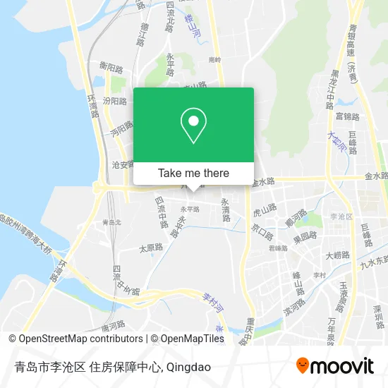 青岛市李沧区 住房保障中心 map