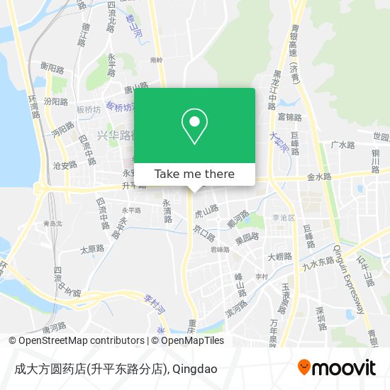 成大方圆药店(升平东路分店) map