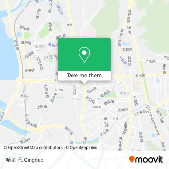 哈酒吧 map