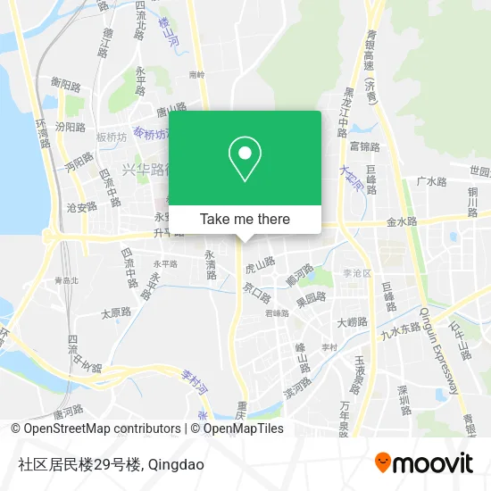 社区居民楼29号楼 map