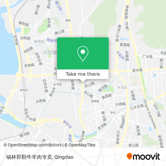 锡林郭勒牛羊肉专卖 map