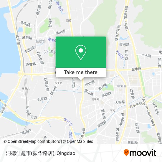 润德佳超市(振华路店) map