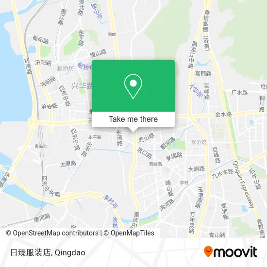 日臻服装店 map