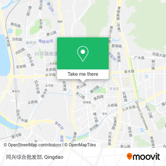 同兴综合批发部 map