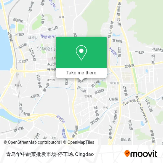 青岛华中蔬菜批发市场-停车场 map