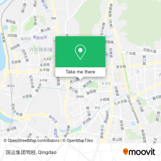 国运集团驾校 map
