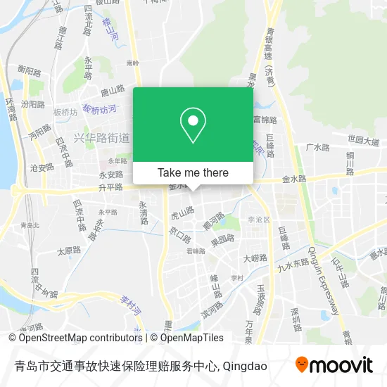 青岛市交通事故快速保险理赔服务中心 map