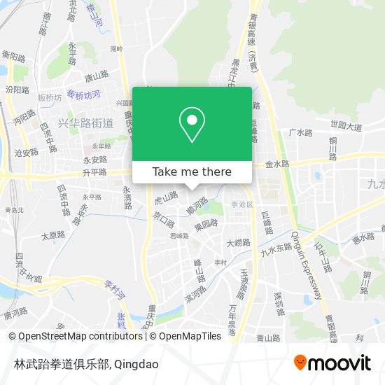 林武跆拳道俱乐部 map