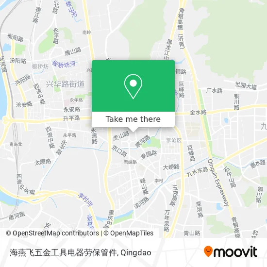 海燕飞五金工具电器劳保管件 map