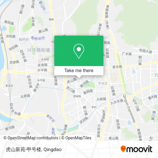 虎山新苑-甲号楼 map