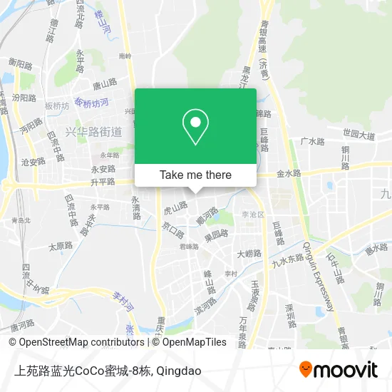 上苑路蓝光CoCo蜜城-8栋 map