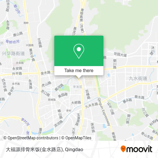 大福源排骨米饭(金水路店) map