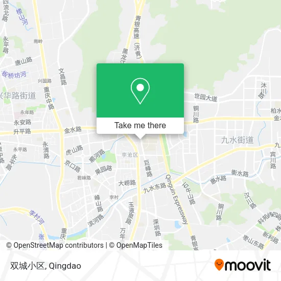 双城小区 map