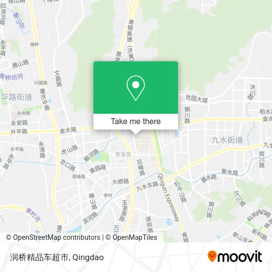 润桥精品车超市 map