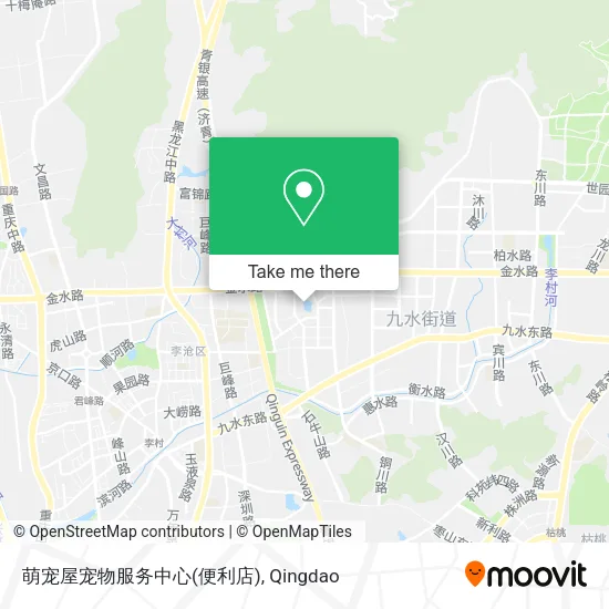 萌宠屋宠物服务中心(便利店) map