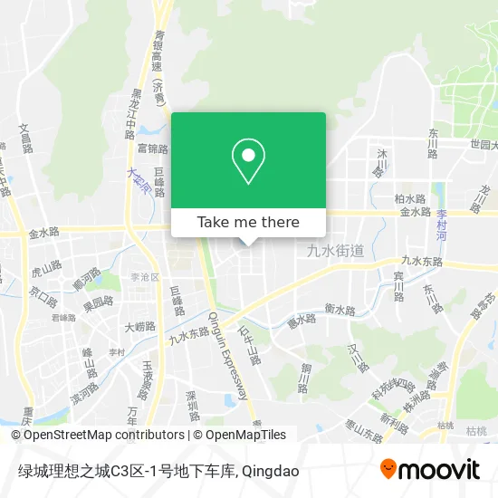 绿城理想之城C3区-1号地下车库 map