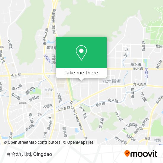 百合幼儿园 map