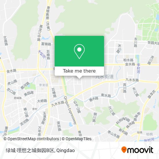 绿城·理想之城御园B区 map