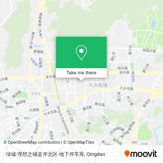 绿城·理想之城蓝岸北区-地下停车库 map