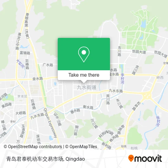 青岛君泰机动车交易市场 map