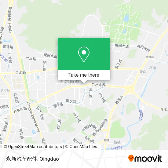 永新汽车配件 map