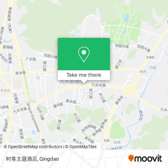 时客主题酒店 map