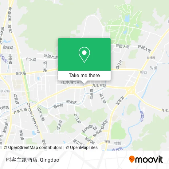 时客主题酒店 map