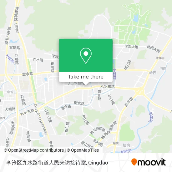 李沧区九水路街道人民来访接待室 map