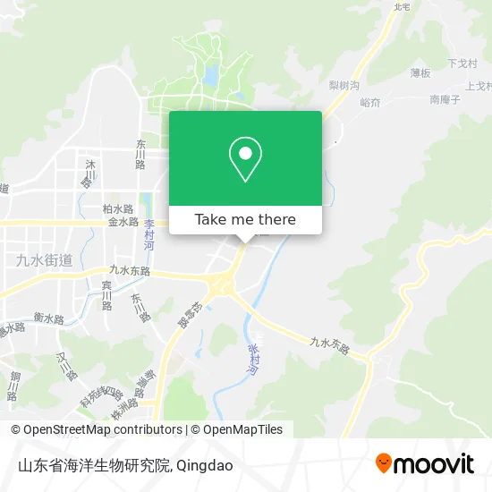 山东省海洋生物研究院 map