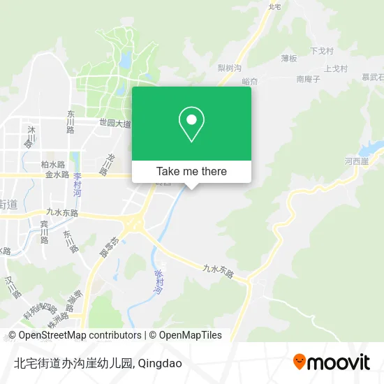 北宅街道办沟崖幼儿园 map