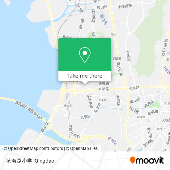 沧海路小学 map