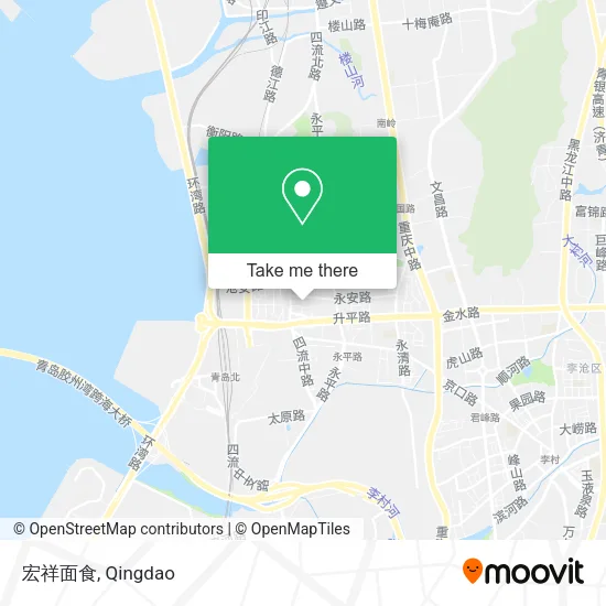 宏祥面食 map