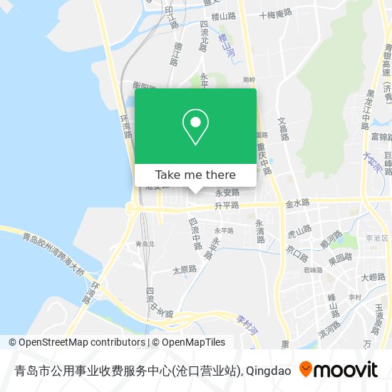 青岛市公用事业收费服务中心(沧口营业站) map