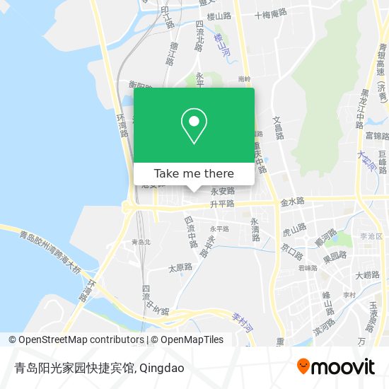 青岛阳光家园快捷宾馆 map