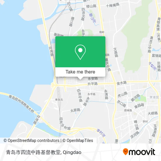 青岛市四流中路基督教堂 map