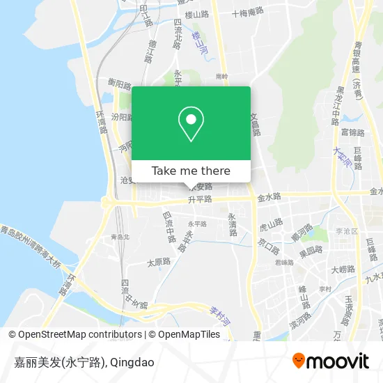 嘉丽美发(永宁路) map