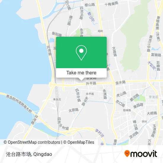 沧台路市场 map