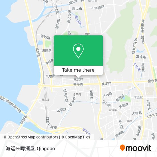 海运来啤酒屋 map