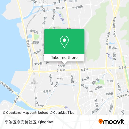 李沧区永安路社区 map