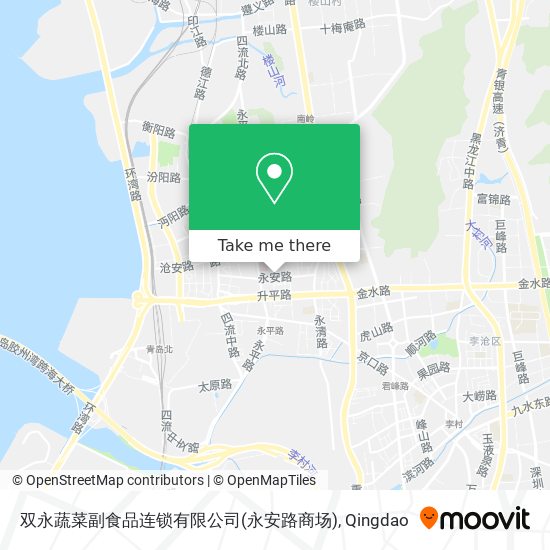 双永蔬菜副食品连锁有限公司(永安路商场) map