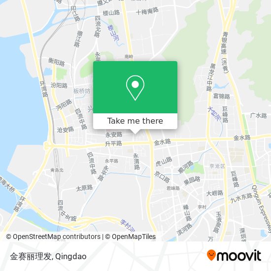 金赛丽理发 map