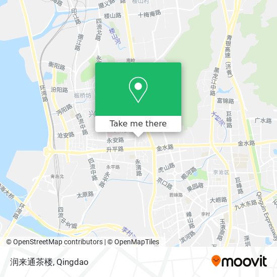 润来通茶楼 map