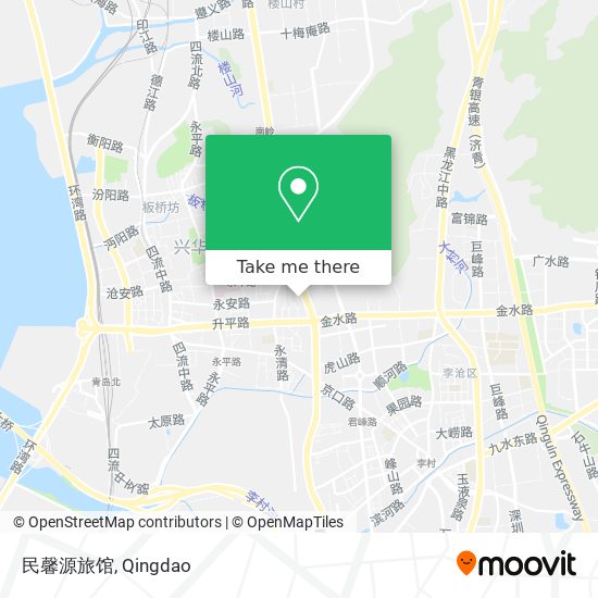 民馨源旅馆 map