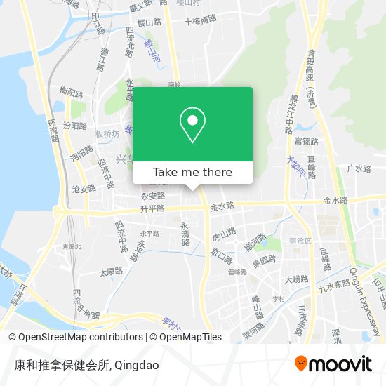 康和推拿保健会所 map